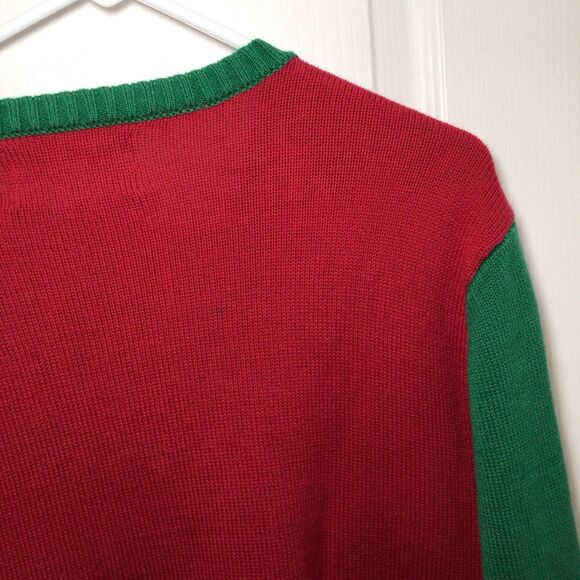 Ugly Christmas Sweater Brand Christmas Fireplace Large Ugly Sweater - Picture 12 of 16
